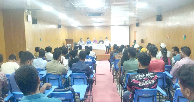 বাইরের কোন সমস্যায় দায়ভার নিবে না ববি প্রশাসন 