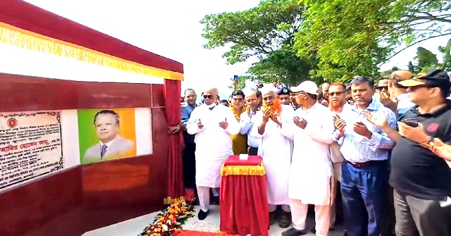 খয়রাবাদ নদীতে সেতু নির্মাণ কাজের উদ্বোধন 
