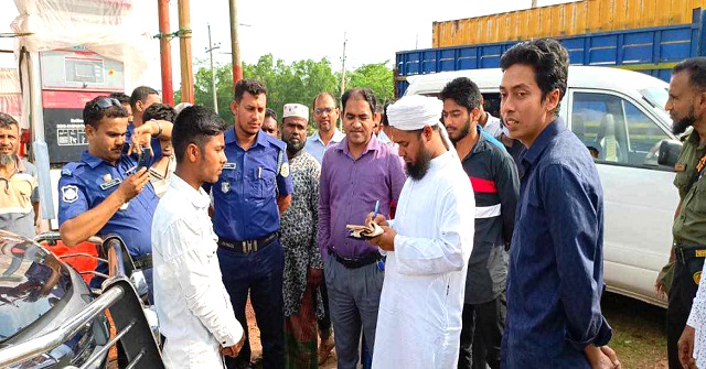 পেট্রোল পাম্পে ওজনে কারচুপি, ১ লাখ  টাকা জরিমানা 