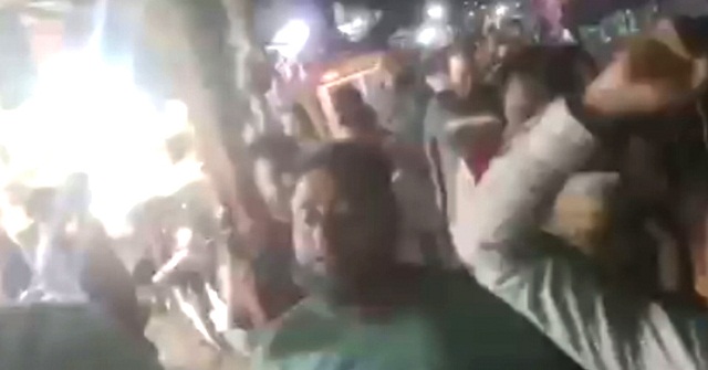 নলছিটিতে সাবেক ইউপি চেয়ারম্যানের বিরুদ্ধে ঝাড়ু মিছিল