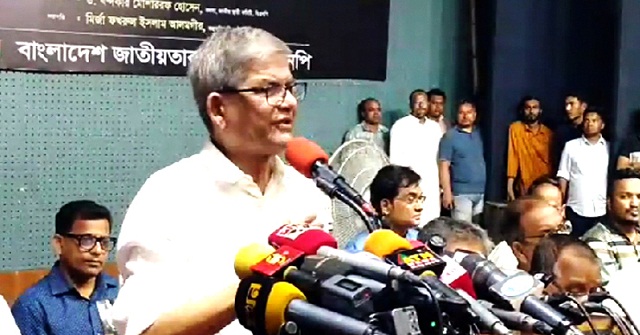 সরকারের লাফালাফি কমে এসেছে: ফখরুল