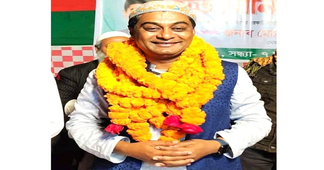 পটুয়াখালী পৌরসভার টানা দ্বিতীয়বার মেয়র হলেন মহিউদ্দিন