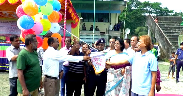  ঝালকাঠিতে বঙ্গবন্ধু ও বঙ্গমাতা গোল্ডকাপ অনূর্ধ্ব-১৭ ফুটবল টুর্নামেন্ট শুরু