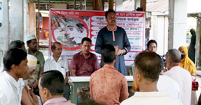 মুলাদীতে পরিচ্ছন্ন সামগ্রী বিতরণ