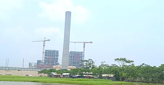 কলাপাড়ায় নির্মাণাধীন ১৩২০ মেগাওয়াট তাপবিদ্যুৎকেন্দ্রের অগ্রগতি ৭৬ শতাংশ