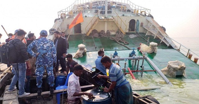 মেঘনায় জাহাজ ডুবির উদ্ধারে ৬ষ্ঠ দিনেও নেই অগ্রতি