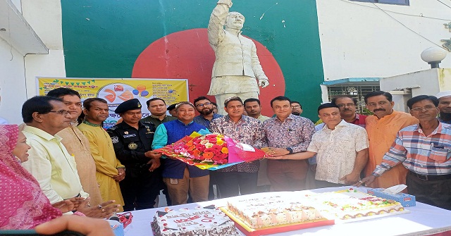 বরিশালে মোহনা টেলিভিশনের প্রতিষ্ঠা বার্ষিকী পালিত