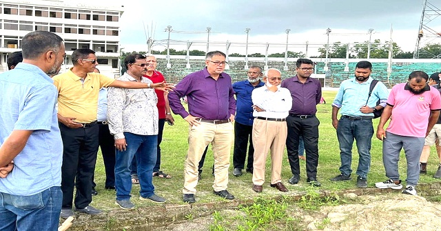 বরিশাল স্টেডিয়ামকে আন্তর্জাতিক মানে পরিণত করার কার্যক্রম চলছে