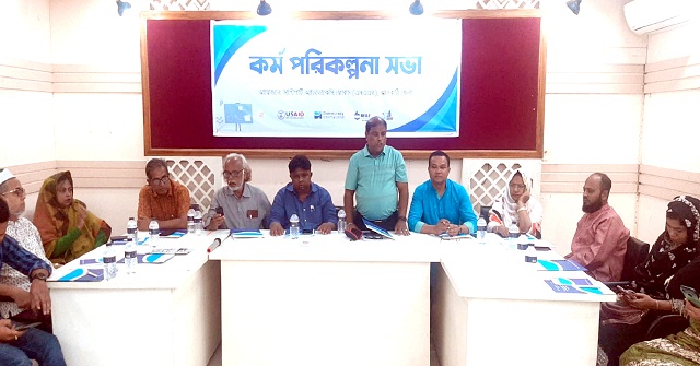 ঝালকাঠিতে মাল্টিপার্টি অ্যাডভোকেসি ফোরামের কর্ম পরিকল্পনা সভা