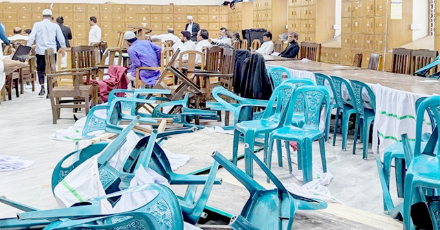 বিএনপিপন্থি আইনজীবীদের হামলা-ভাঙচুর