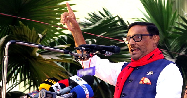কে ভিসানীতি দিল তাতে শেখ হাসিনার কোনো মাথাব্যথা নেই: কাদের
