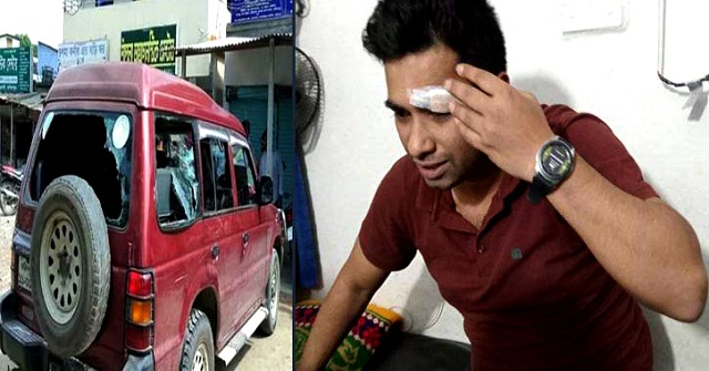 ফরিদপুরে ইউএনওর ওপর স্থানীয়দের হামলা, গাড়ি ভাঙচুর