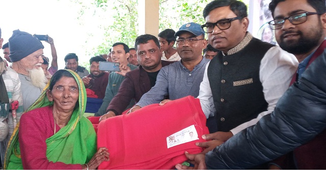 বঙ্গবন্ধুর আদর্শ নিয়ে অসহয় মানুষের পাশে আছি-সুভাস চন্দ্র হাওলাদার