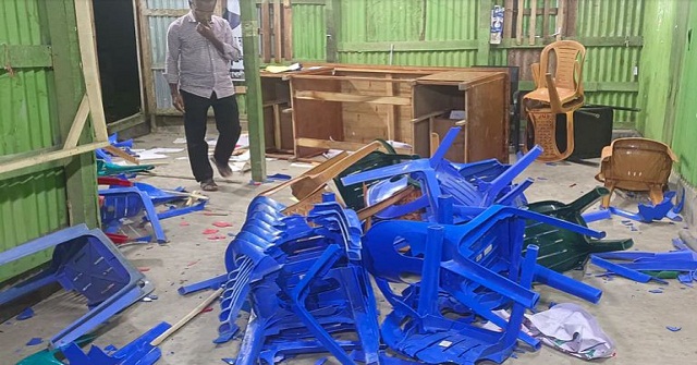 পটুয়াখালী জেলা বিএনপির কার্যালয় ভাঙচুর