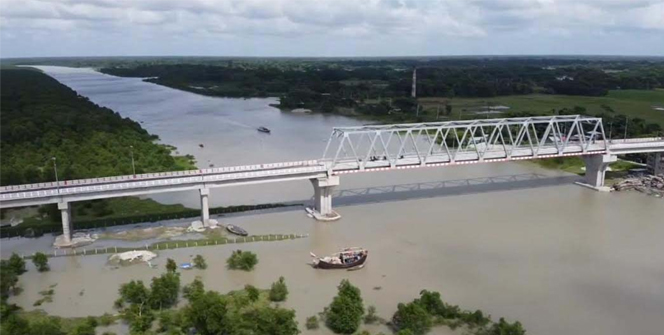 উদ্বোধনের অপেক্ষায় পটুয়াখালীর লোহালিয়া সেতু