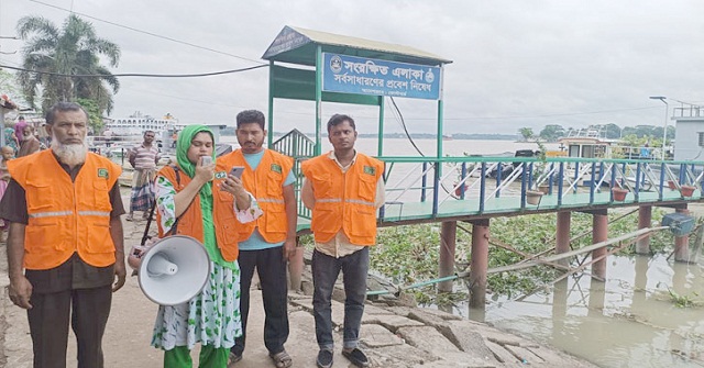 কাঠালিয়ায় ইউএনওকে সংবর্ধনা 