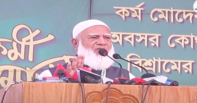 আমরা ক্ষমতার জন্য অস্থির নই : জামায়াত আমির