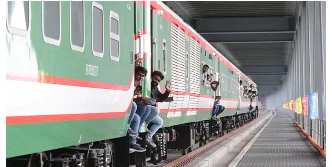 ঢাকা থেকে পদ্মা সেতু দিয়ে ভাঙ্গায় ট্রেন যাবে ৭ সেপ্টেম্বর
