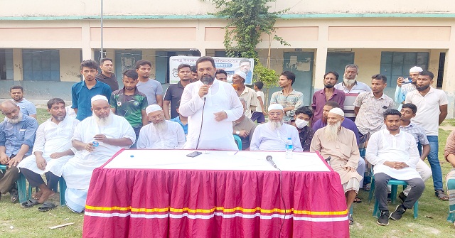 কথা দিচ্ছি, আপনাদের সেবায় আমি সর্বদা পাশে থাকবো- চেয়ারম্যান প্রার্থী এসএম জাকির হোসেন