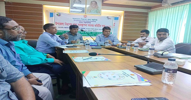 সুন্দরগঞ্জে নিরাপদ খাদ্য ব্যবস্থাপনা কমিটির সভা