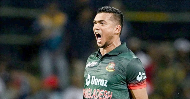 দুর্দান্ত ডেলিভারিতে জুটি ভাঙলেন তাসকিন
