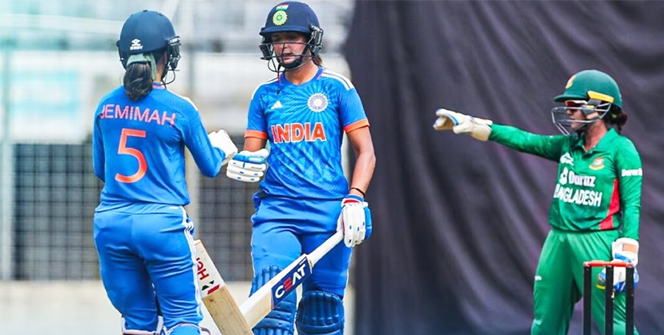 এশিয়ান গেমসে টাইগার্সদের উড়িয়ে ফাইনালে ভারতে