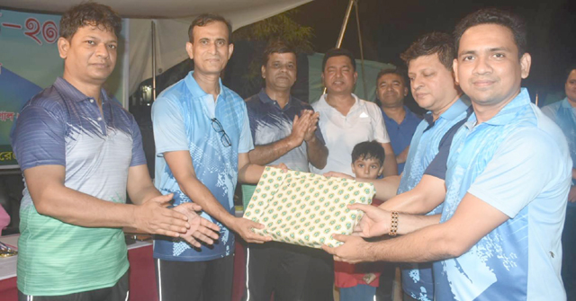 বরিশাল রেঞ্জ অফিস ব্যাডমিন্টন টুর্নামেন্টের ফাইনাল খেলা অনুষ্ঠিত