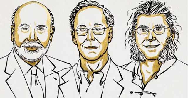 এবারও অর্থনীতিতে নোবেল ভাগ করে নিলেন ৩ জন