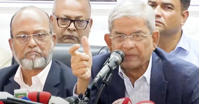 নিজের ঘরেই বিভাজন থাকলে কোনো কিছুই সম্ভব নয়: ফখরুল