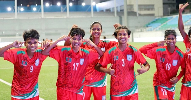 তুর্কমেনিস্তানের জালে বাংলাদেশের ৬ গোল