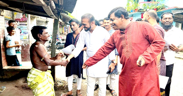 দৌলতখানে আওয়ামী লীগের  সম্ভাব্য প্রার্থী  ইউছুফ রাজ'র গণসংযোগ 