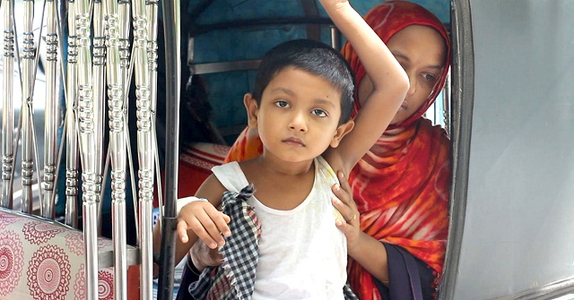 শিশুর রোগ গলায়, অস্ত্রোপচার তলপেটে