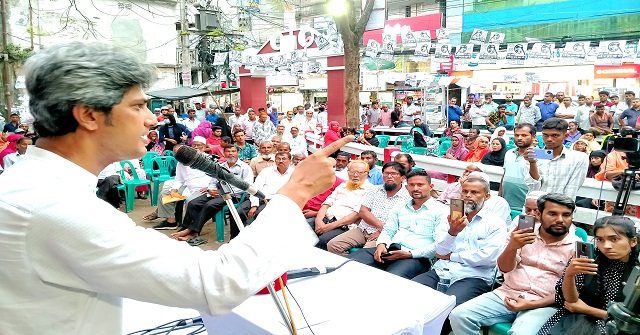 জনগণ রাজপথ দখলে নিলে স্বৈরাচারী শক্তি পালাতে বাধ্য হবে: জুনায়েদ সাকি