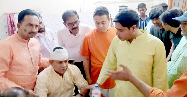 মঠবাড়িয়ায় ছাত্রলীগের ইফতার বিতরণে হামলা, ওসি সহ আহত ৫
