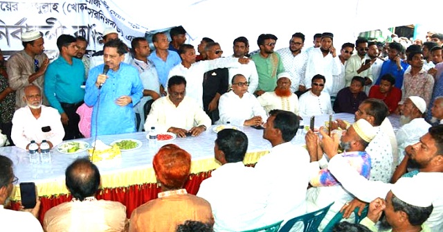 নির্বাচীত হলে নগরবাসীর খেদমত করবো: খোকন সেরনিয়াবাত