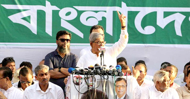 দফা এক দাবি এক, শেখ হাসিনার পদত্যাগ: ফখরুল