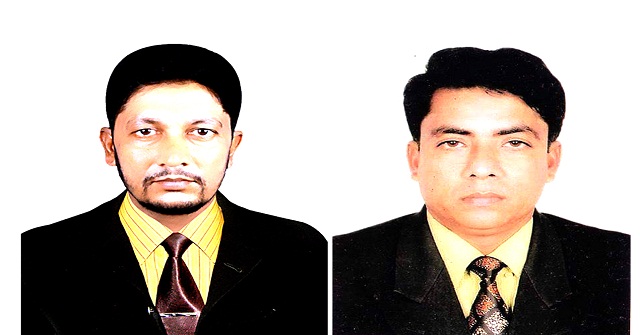  কাঁঠালিয়া প্রেসক্লাবের সভাপতি মাসউদুল আলম ও সম্পাদক শহীদুল আলম 