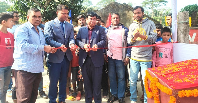 কলাপাড়ায় খেলাধুলা ও সাংস্কৃতিক অনুষ্ঠানের মাঠ উদ্বোধন