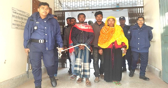 বরগুনায় গৃহবধূকে হত্যা: স্বামী, শ্বশুর-শাশুড়ি ও দেবর গ্রেফতার