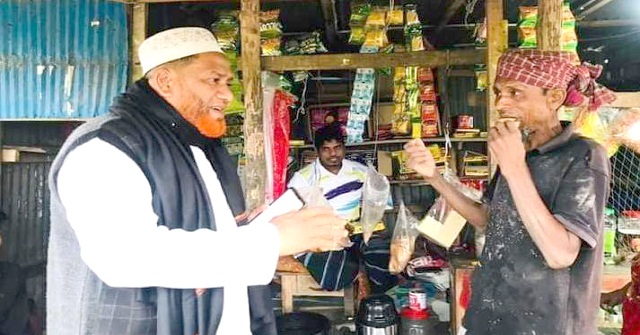 লালমোহন পশ্চিম চর উমেদ ইউপি নির্বাচনে ব্যস্ত চেয়ারম্যান প্রার্থী আবু ইউসুফ