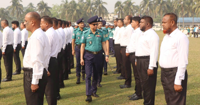বিএমপি'র মাস্টার প্যারেড অনুষ্ঠিত