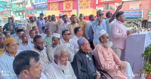  তারেক রহমানের বিরুদ্ধে সব মামলা প্রত্যাহারের দাবিতে সমাবেশ 