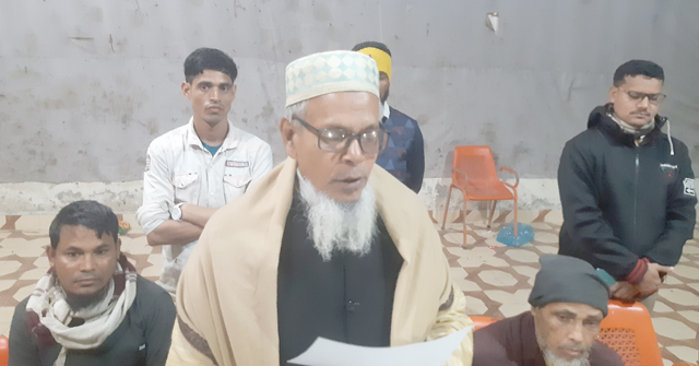 চরফ্যাশনে স্বতন্ত্র চেয়ারম্যান প্রার্থীর নিরাপত্তা চেয়ে সংবাদ সম্মেলন