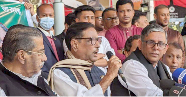 কাল মফস্বলে বিএনপির ভাঙচুর-অগ্নিসংযোগের শঙ্কা কাদেরের