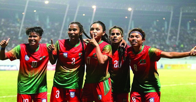 টানা দ্বিতীয়বার চ্যাম্পিয়ন বাংলাদেশের মেয়েরা
