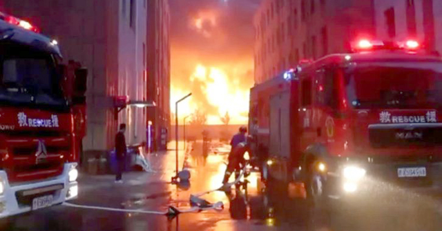 চীনে কারখানায় ভয়াবহ অগ্নিকাণ্ড, নিহত ৩৮