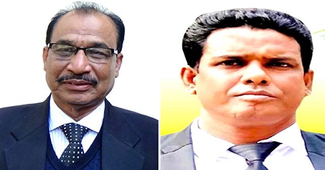   ঝালকাঠি আইনজীবী সমিতির সভাপতি মান্নান ও সম্পাদক বনি আমিন 