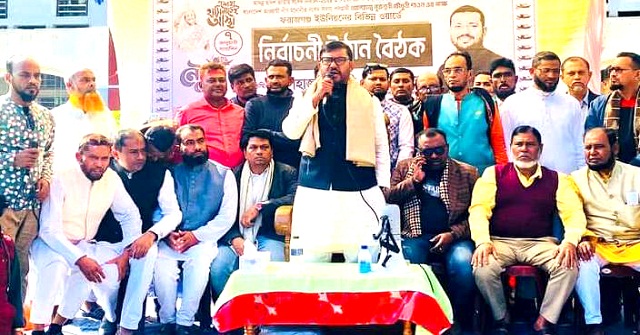 শেখ হাসিনা হচ্ছেন বাংলাদেশের শ্রেষ্ঠ রাস্ট্র নায়ক: নূরুন্নবী চৌধুরী